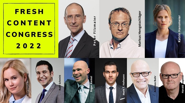 Der FRESH CONTENT CONGRESS KOMMT NACH WIEN!!!