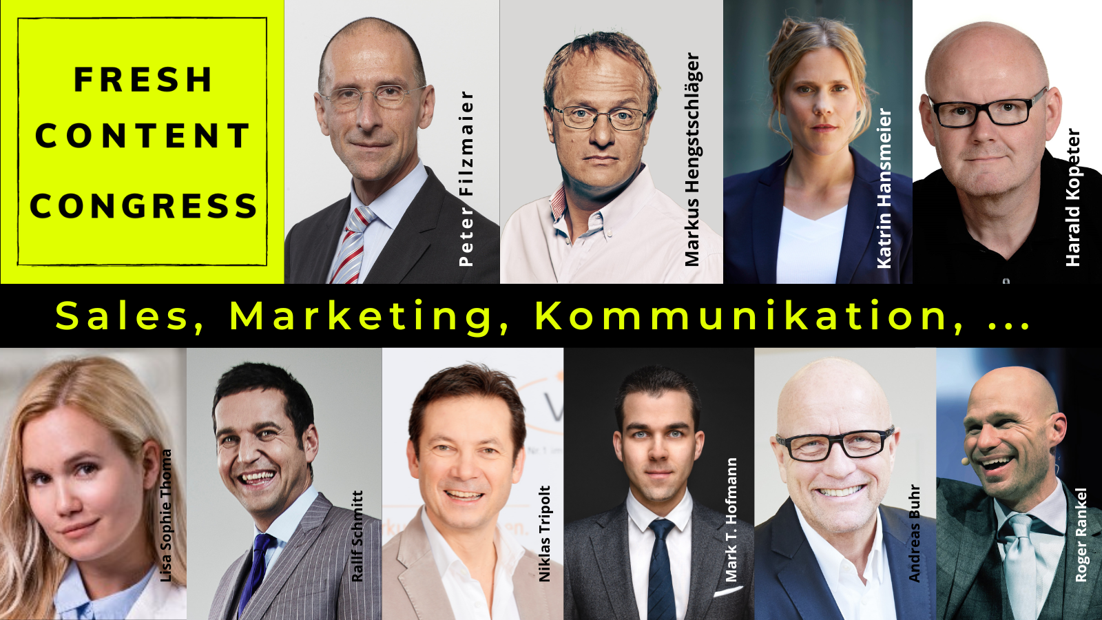 Der FRESH CONTENT CONGRESS am 23.11.2023 in WIEN